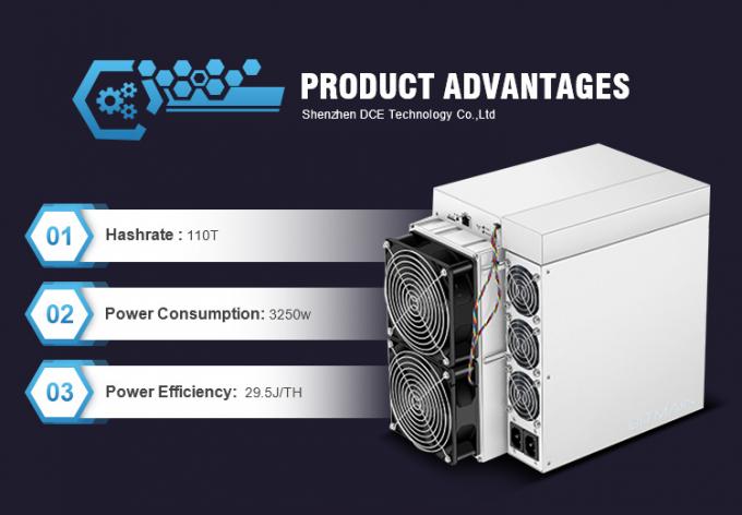 Crypto PRO 110t S19 PRO 110t Btc mineur de Bitmain Antminer S19A